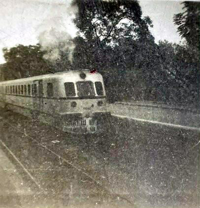 Train at Maadi Station